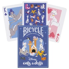 Bicycle Disney Cats and Dogs kortos