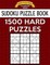 Sudoku Puzzle Book, 1,500 HARD Puzzles