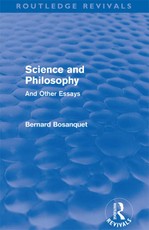 Science and Philosophy (Routledge Revivals)