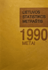 Lietuvos statistikos metraštis: 1990 metai