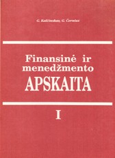 Finansinė ir menedžmento apskaita I tomas