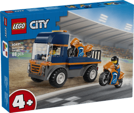LEGO City Motorcycle Transporter