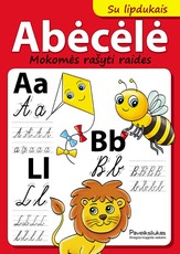 Abėcėlė. Mokomės rašyti raides