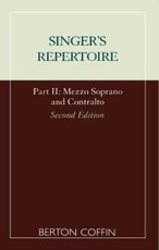 The Singer's Repertoire, Part II
