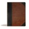 CSB Tony Evans Study Bible, Black/Brown Leathertouch