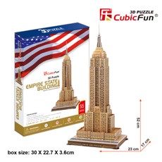 3D dėlionė: Empire State Building