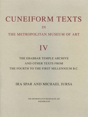 Cuneiform Texts in the Metropolitan Museum of Art