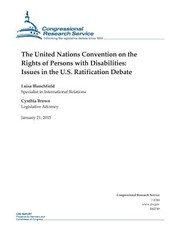 The United Nations Convention on the Rights of Persons with Disabilities
