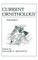 Current Ornithology, Volume 4