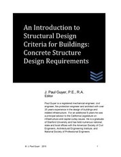 An Introduction to Structural Design Criteria for Buildings