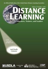 Distance Learning - Issue