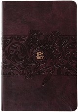 The Passion Translation New Testament (2020 Edition) Giant Print Plum