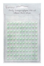 Lipnūs perlai 5mm  100vnt.MINT