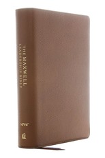 Niv, Maxwell Leadership Bible, 3rd Edition, Genuine Leather, Brown, Comfort Print
