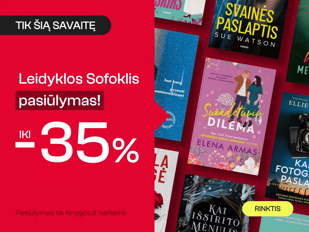 Leidyklos SOFOKLIS knygoms iki -35%!