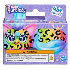 FURBY Interaktyvus pliušinis žaislas „DJ Furblets“, Rain Bow