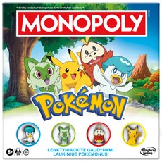 MONOPOLY Žaidimas „Monopolis: Pokemonai“, lietuvių k.