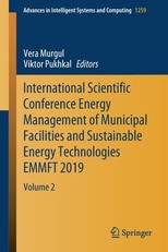 International Scientific Conference Energy Management of Municipal Facilities and Sustainable Energy Technologies Emmft 2019