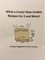 What a Crock! -Slow Cooker Recipes for 2 and More