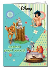 Disney. Spalvink pagal pavyzdį