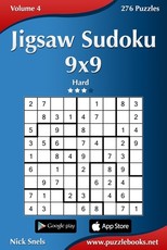 Jigsaw Sudoku 9x9 - Hard - Volume 4 - 276 Puzzles