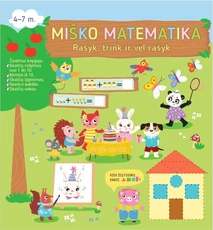 Miško matematika. Rašyk, trink ir vėl rašyk