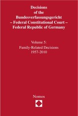 Decisions of the Bundesverfassungsgericht - Federal Constitutional Court - Federal Republic of Germany