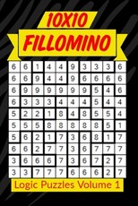 10x10 Fillomino Logic Puzzles Volume 1