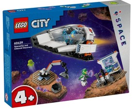 LEGO City 60429 Kosminis laivas ir asteroidų atradimas