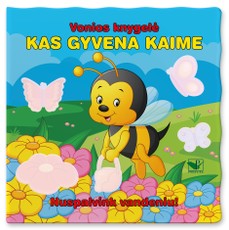 Vonios knygelė. Kas gyvena kaime. Nuspalvink vandeniu!