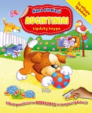 Mano pirmieji augintiniai. Lipdukų knyga