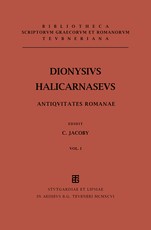 Antiquitatum Romanarum Quae Supersunt, Vol. I