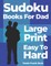 Sudoku Books For Dad Large Print Easy To Hard