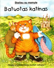 Batuotas katinas. Skaitau su mamyte