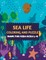Sea Life Coloring and Puzzle Book For Kids Ages 4-8