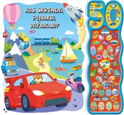 Kas skrenda, plaukia, važiuoja? Su 50 garsų