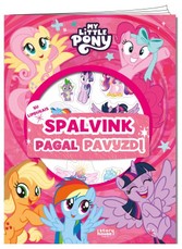 Mažieji poniai. Spalvinimas su lipdukais