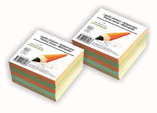 Lapeliai užrašams spalvoti (klijuoti) 9x9