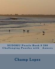 SUDOKU Puzzle Book 9 200 Challenging Puzzles with Anwers