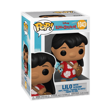 FUNKO POP! Vinilinė figūrėlė: Disney: Lilo & Stitch - Lilo (w/ Scrump)