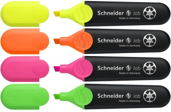 Teksto žymeklių Job rinkinys 4vnt Teksto žymeklių Job rinkinys 4vnt