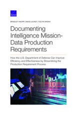 Documenting Intelligence Mission-Data Production Requirements
