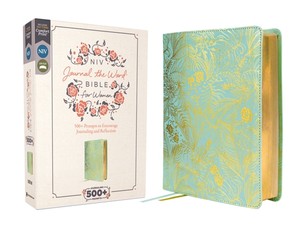 Niv, Journal the Word Bible for Women, Leathersoft, Teal, Red Letter, Comfort Print