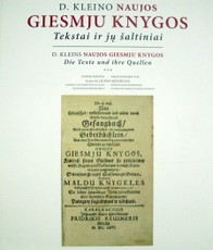 D. Kleino „Naujos Giesmju knygos“ tekstai ir jų šaltiniai