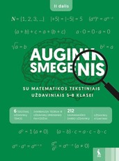 Matematikos tekstiniai uždaviniai 5–8 klasei, serija Augink smegenis, 2 dalis