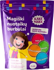 Vonios burbulai KAKĖ MAKĖ MAGIC, 200 g