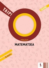 Matematika. Užrašai 1 klasei, 2 dalis. Serija TAIP!