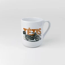 Puodelis motociklų fanui TĖTIS, 330 ml