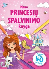 Mano princesių spalvinimo knyga