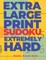 Extra Large Print Sudoku Extremely Hard